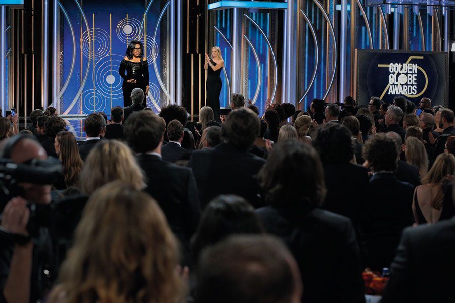 Oprah Winfrey's rousing speech at the 2018 Golden Globes