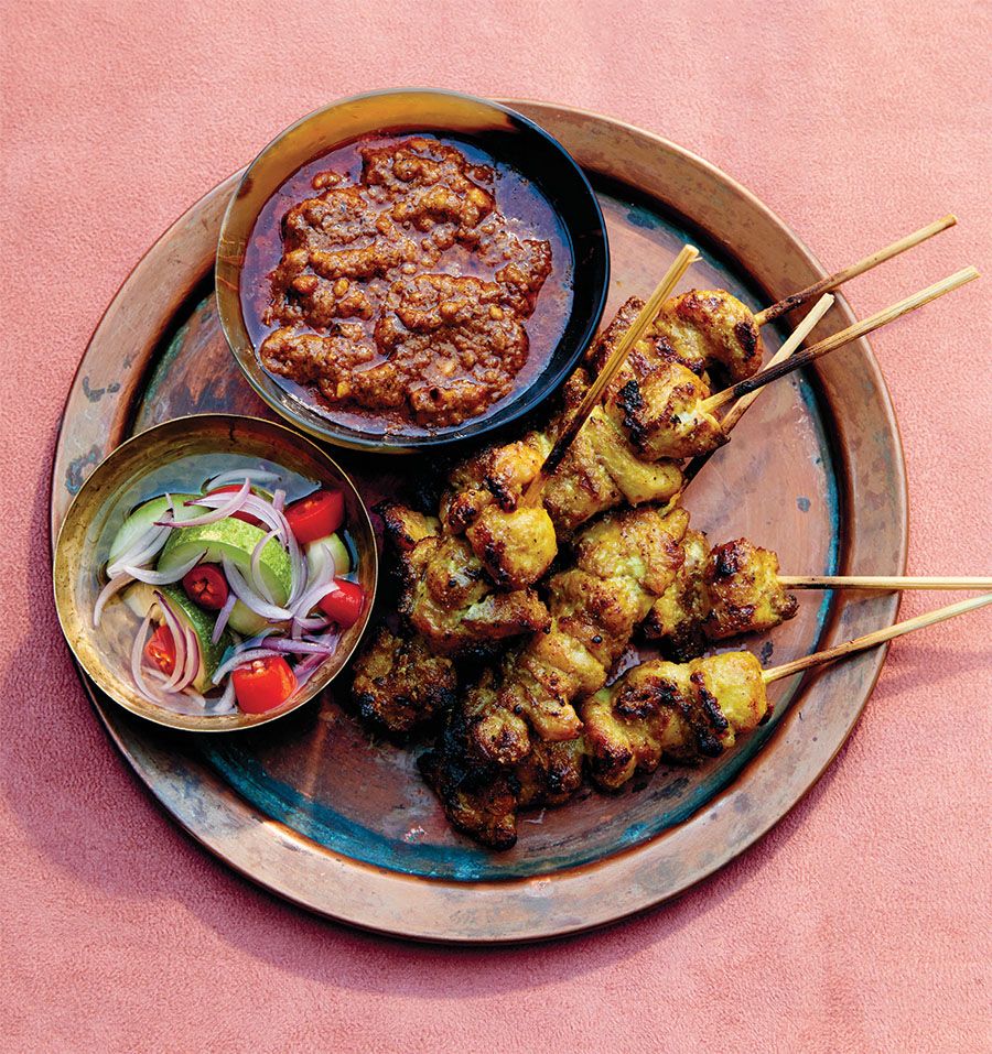 Grilled Chicken Skewer