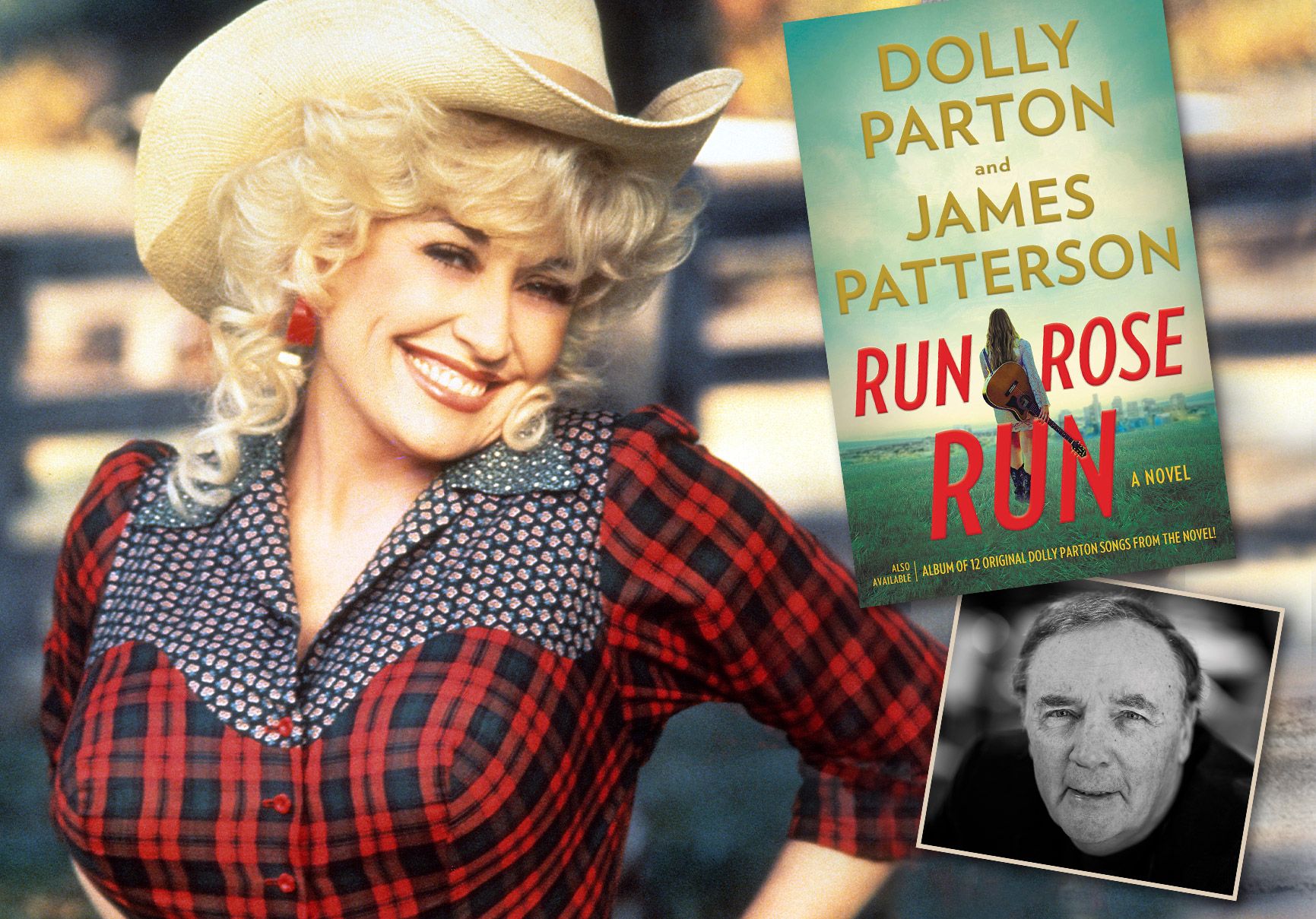 Dolly Parton and James Patterson
