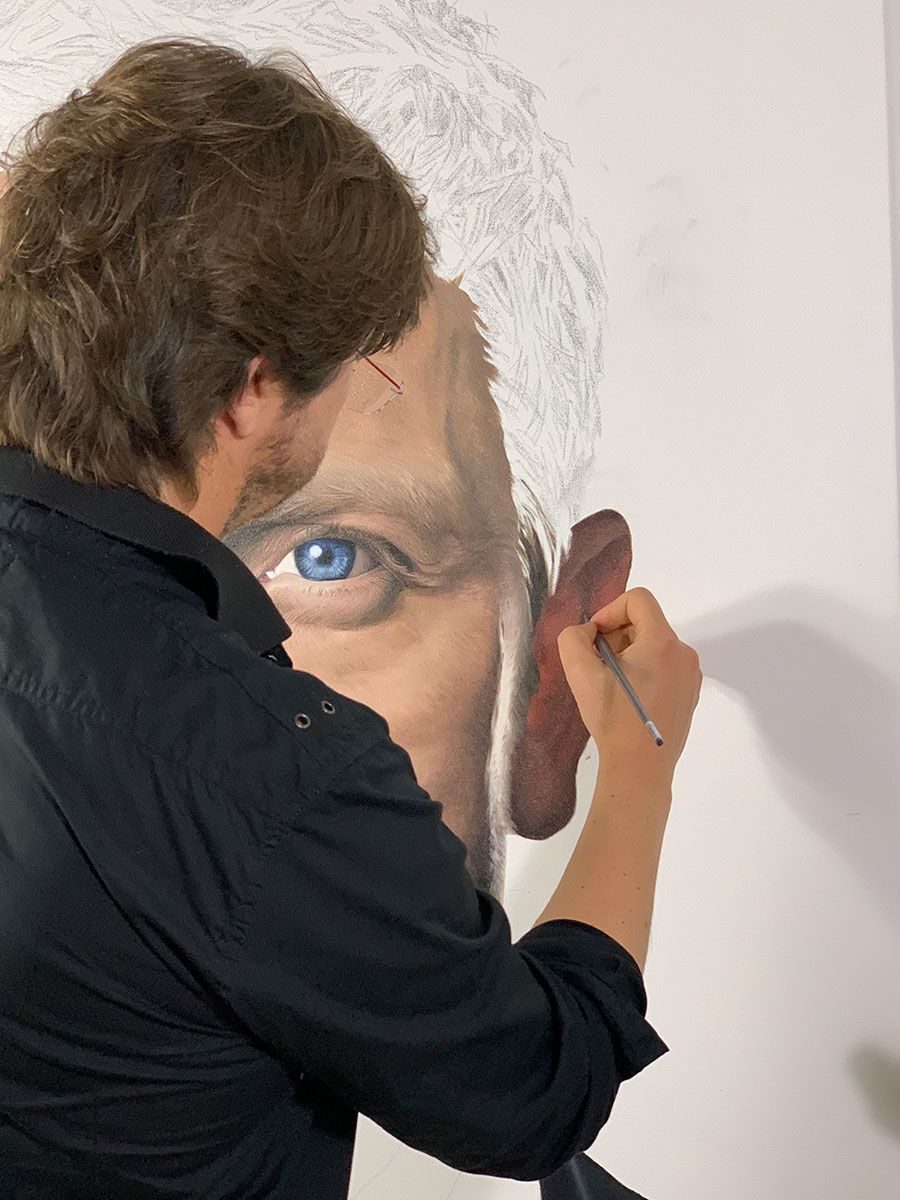 Moebius Art Bubbles Michael Moebius Talks His Famous Bubble Gum Paintings and AI in Art ...