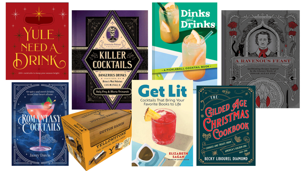 Group of various book covers