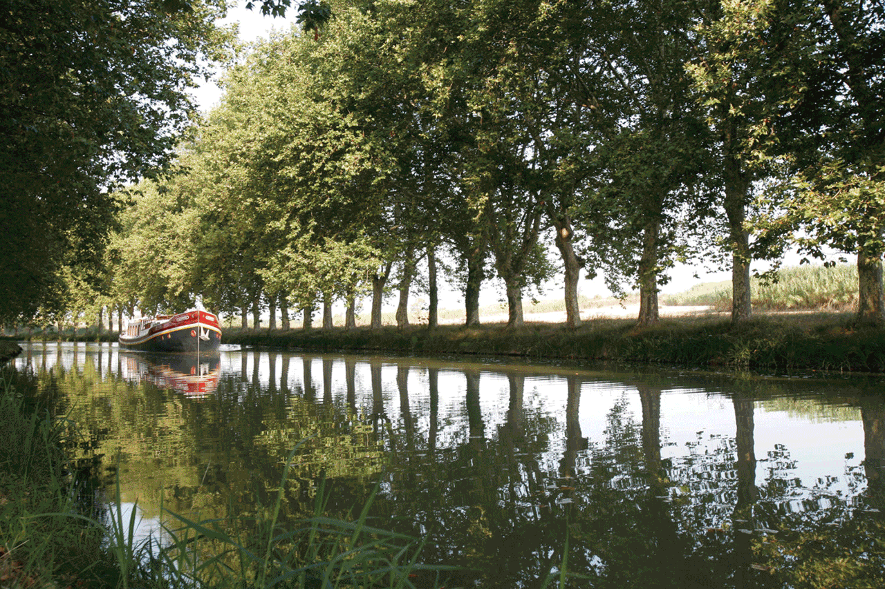 Afloat in France Alouette along the Canal du Midi slow travel in Europe
