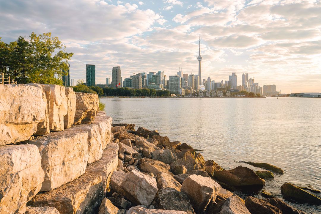 Summer sun on Toronto. | Scott Shymko/Getty Images