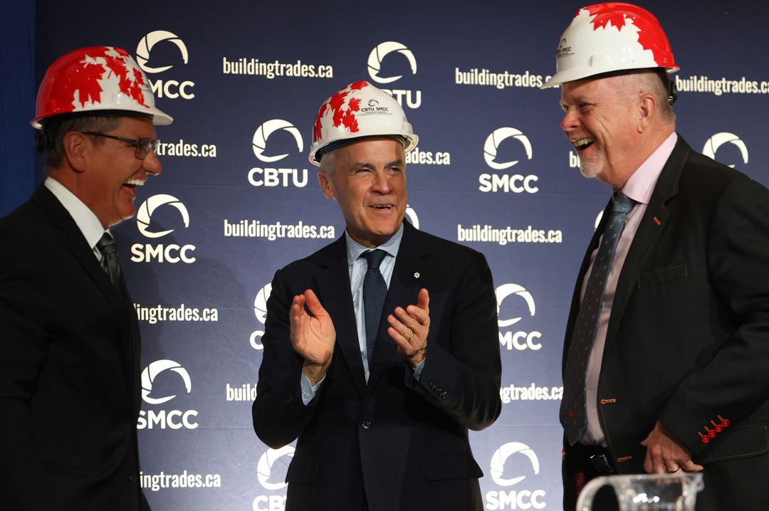 The prime minister is betting that Canadians will put their money into rebuilding our crumbling infrastructure.  |  David Kawai/Bloomberg via Getty Images