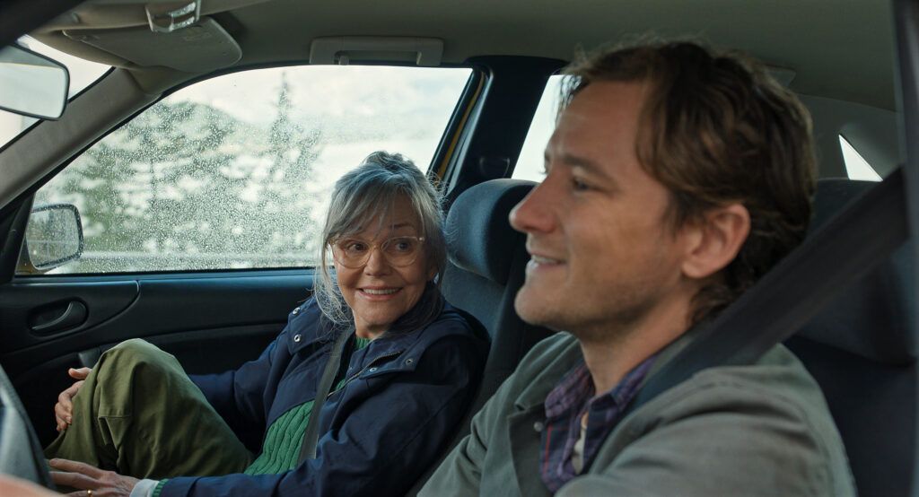 Sally Field and Lewis Pullman