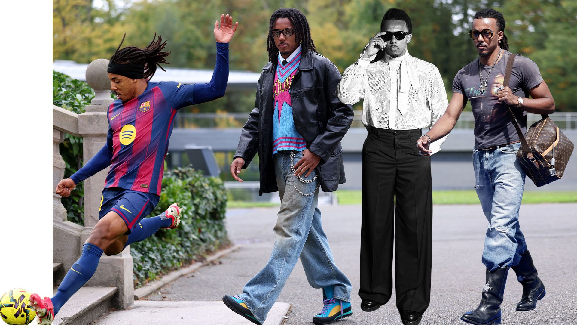 football fashion stars